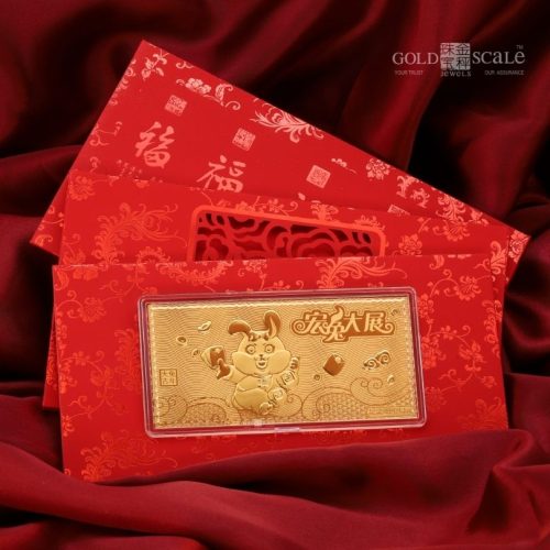 999 Gold 宏兔大展 Prosperity Zodiac Rabbit Gold Note – Goldscale